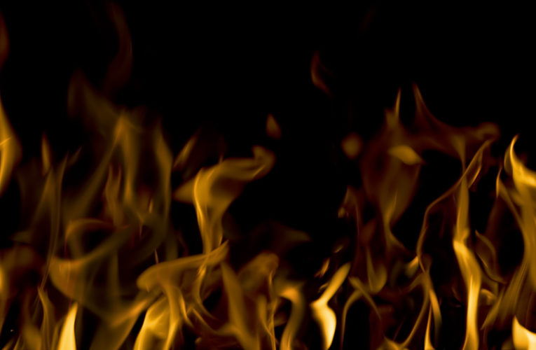 На окраине Днепра пожар охватил огромную площадь садов