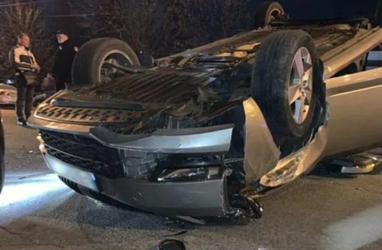 В Кривом Роге пьяный священник протаранил авто с ребенком