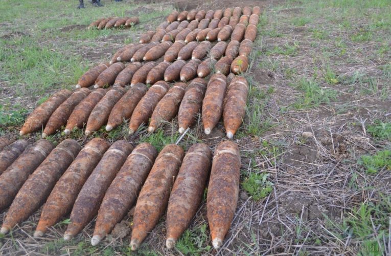На Днепропетровщине обнаружили сразу 5 боеприпасов